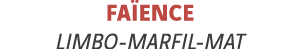Faïence limbo-marfil-mat 