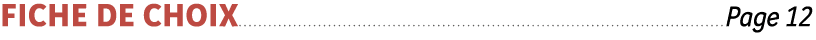 Fiche de choix Page 12
